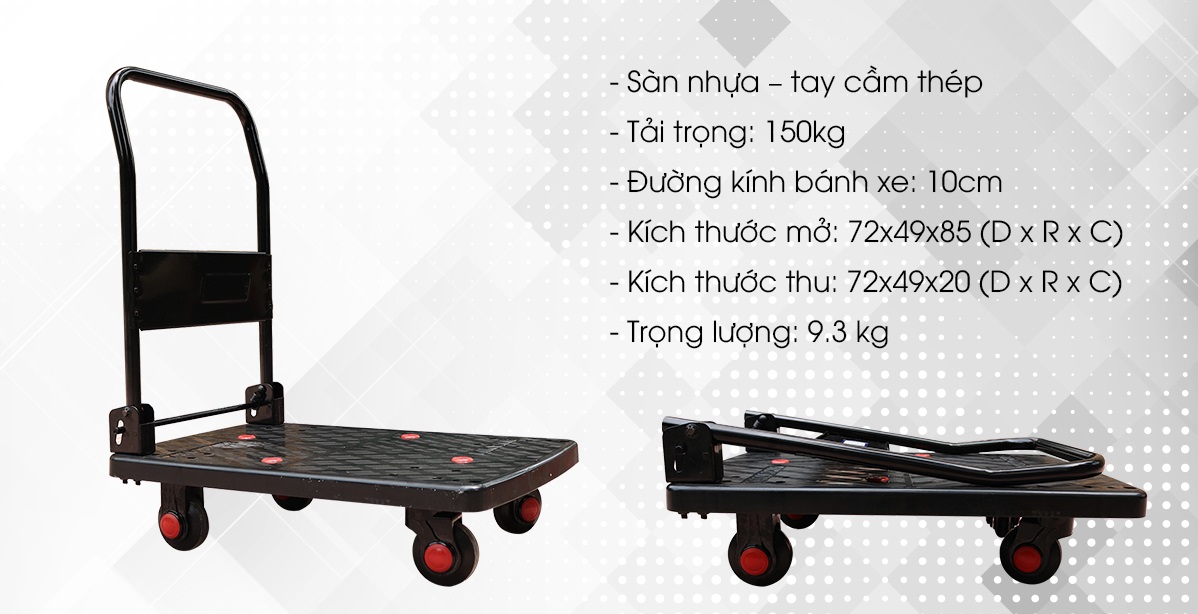 Xe đẩy hàng Nikawa WFA-150DX